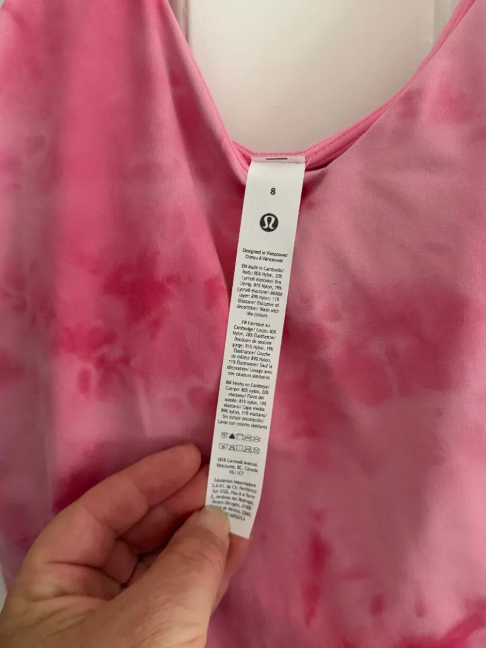 lululemon athletica smoothie wash